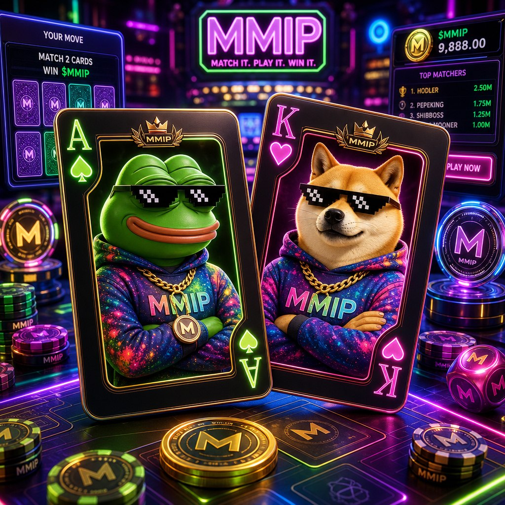 Memecoin Match — flip two cards, match the memecoin